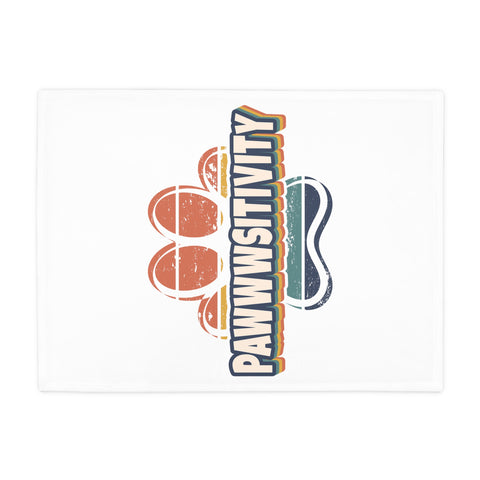 Pawwwsitivity Plush Fleece Blanket