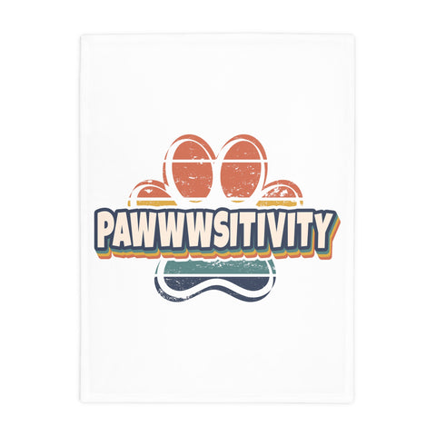 Pawwwsitivity Plush Fleece Blanket