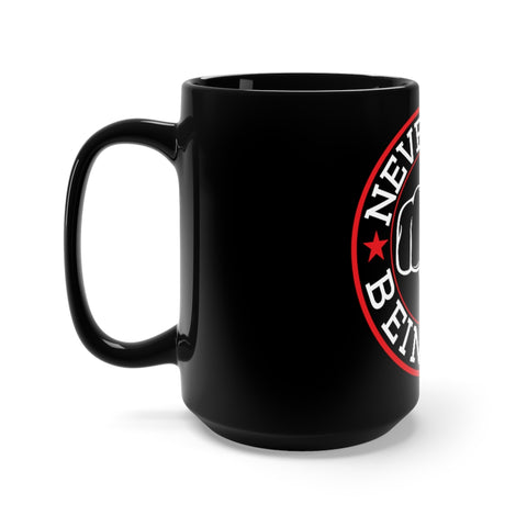 Never Stop Being You Black Mug 15oz