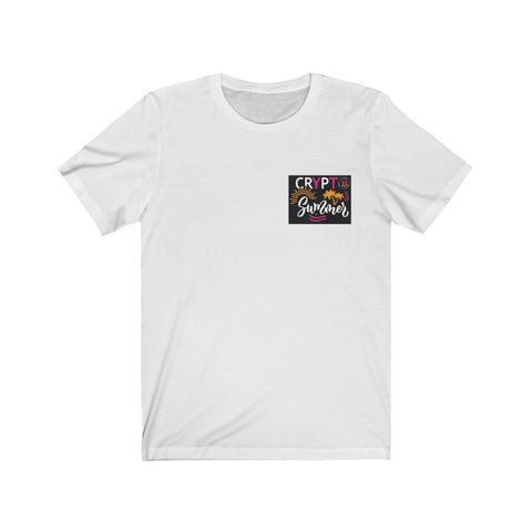 Crypto Summer 5 Unisex Jersey Short Sleeve Tee