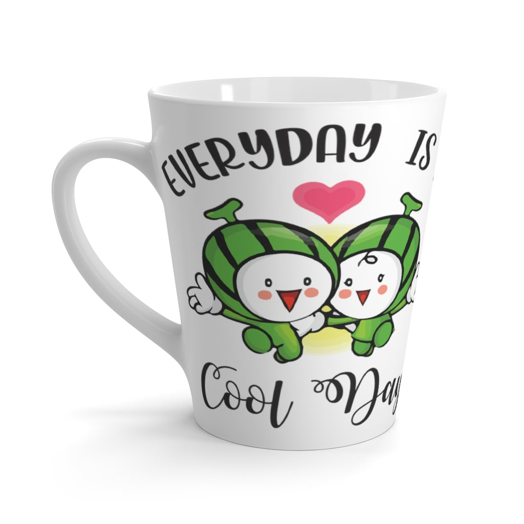 Everyday Is A Cool Day Duet Latte Mug
