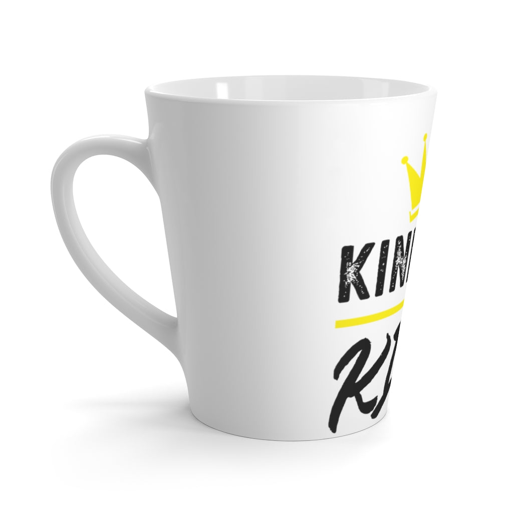 Kindness Is King Latte Mug