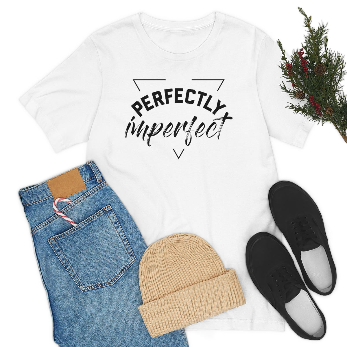 Perfectly Imperfect Unisex Jersey Short Sleeve Tee