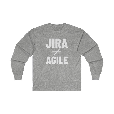 JIRA Does Not Equal Agile Long Sleeve Tee