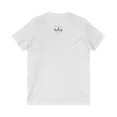 Limited Edition Unisex Jersey Short Sleeve V-Neck Tee