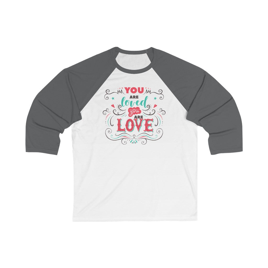 You Love Unisex 3/4 Sleeve Baseball Tee