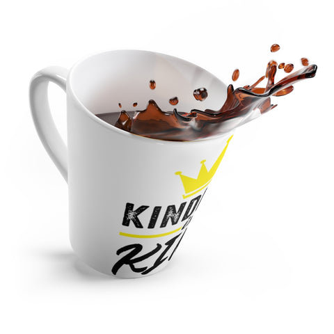 Kindness Is King Latte Mug