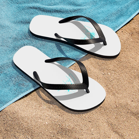 Live Life Happy Unisex Flip-Flops