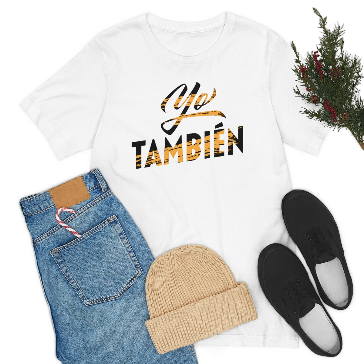 Yo Tambien Unisex Jersey Short Sleeve Tee