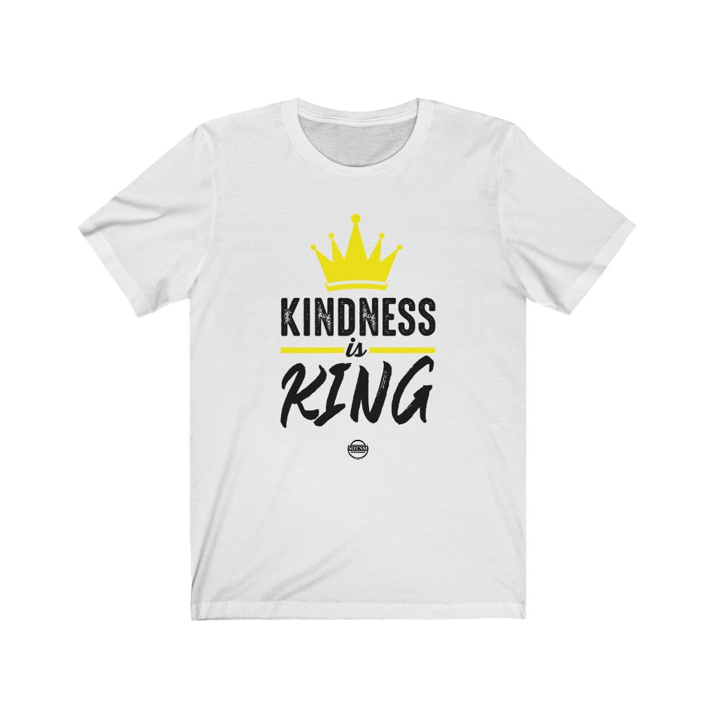 Kindness Is King Unisex Jersey Short Sleeve Tee