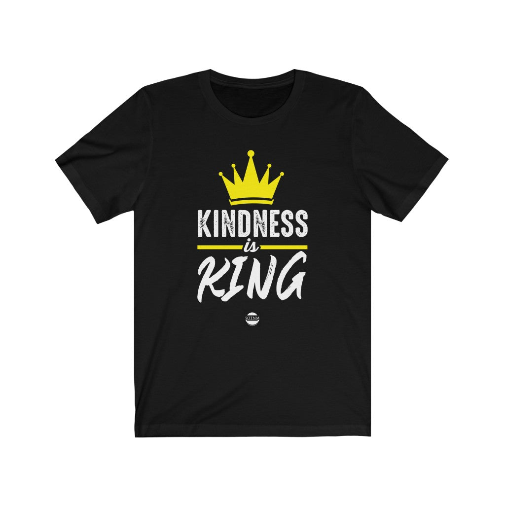 Kindness Is King Unisex Jersey Short Sleeve Tee