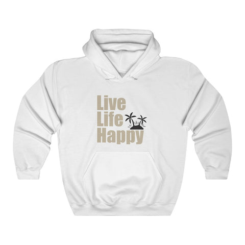 Live Life Happy Unisex Heavy Blend™ Hooded Sweatshirt